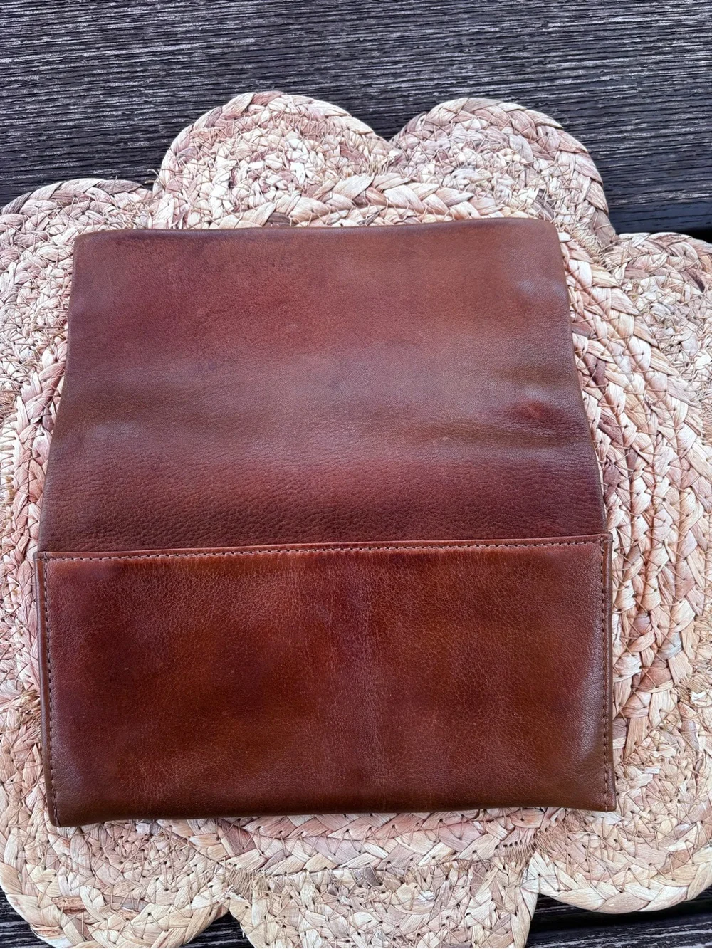 latico Cognac Leather Wallet